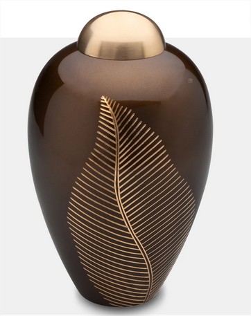 Feuille Élégante Bronze