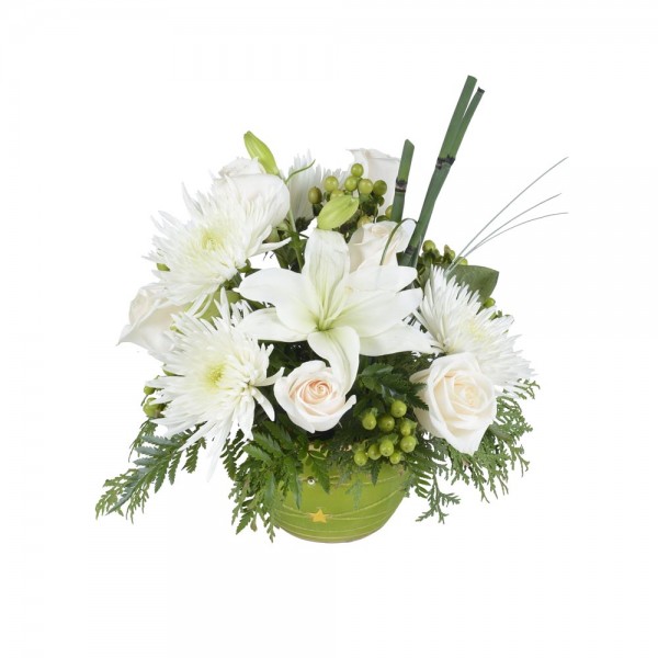 Green bouquet of jealousy