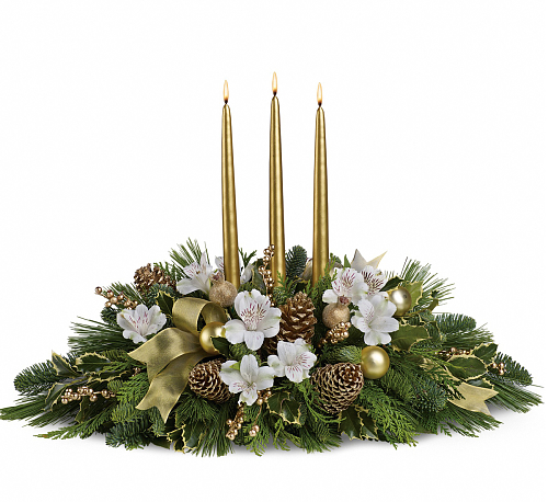 Centre de table de Noël royal