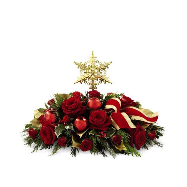 The FTD Holiday Celebrations Centerpiece