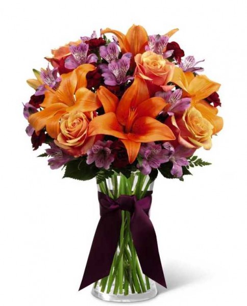 The Harvest Heartstrings Bouquet